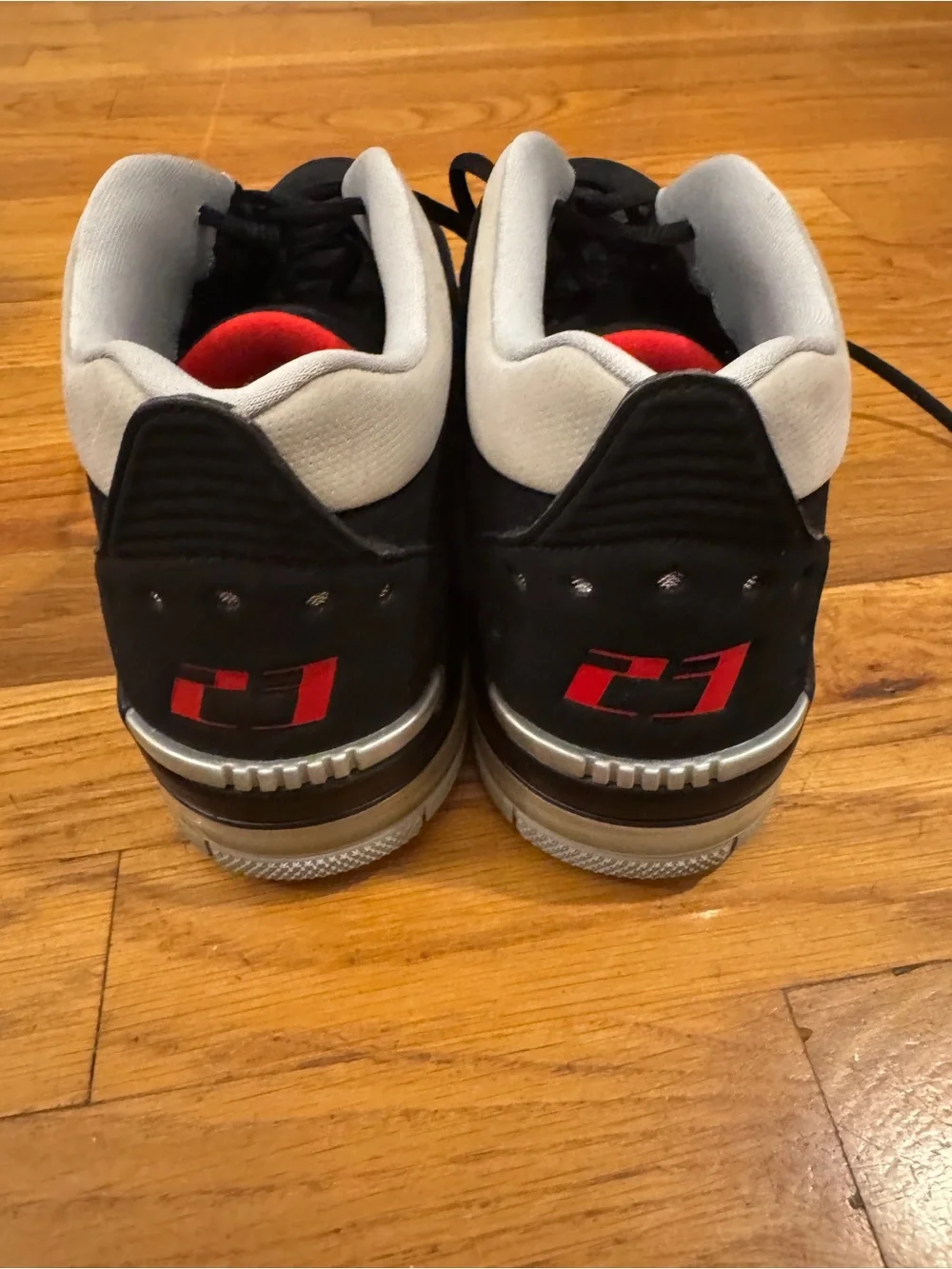 Jordan Big Fund Black/Metallic Silver-White